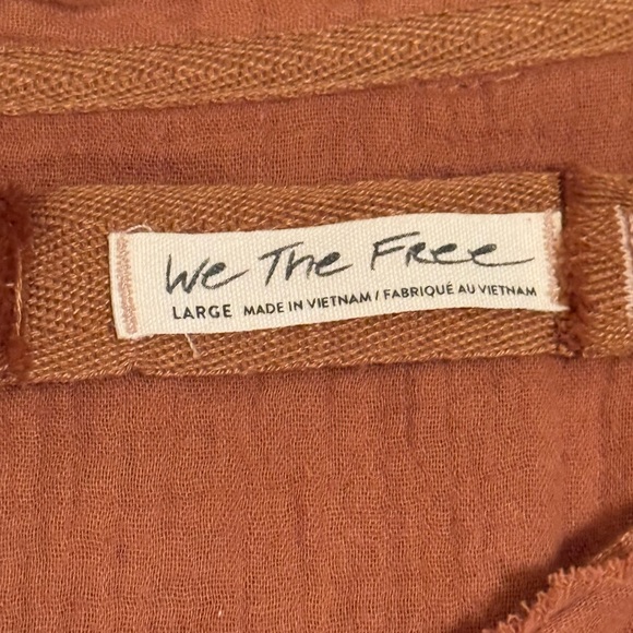 Free People Boho Peasant Top - Picture 3 of 5